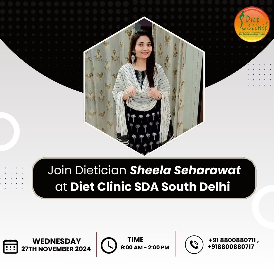 Dietician Sheela Seharawat at Diet Clinic® SDA